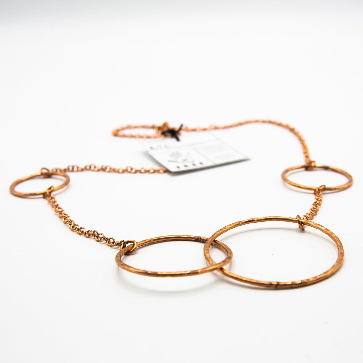 BEVERLY SMART Necklace Collier aux 4 ronds en cuivre recyclé