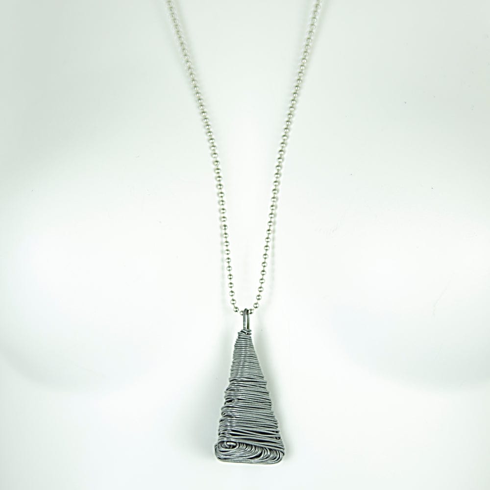 BEVERLY SMART Charms & Pendants Collier pendentif de pyramide en fil de fer