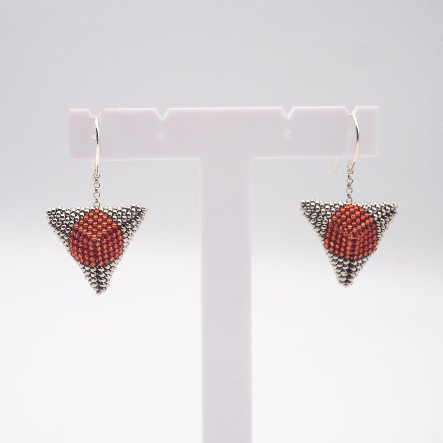 BEVERLY SMART Pendantes Boucles d'oreille LES 12 APOTRES en perles de rocaille japonaises