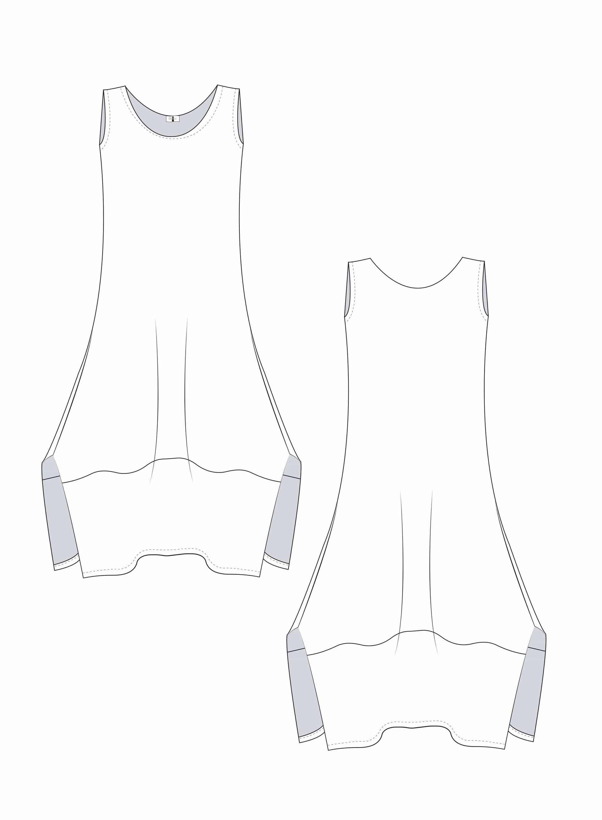 BEVERLY SMART robe FLARE, robe simple en forme trapèze